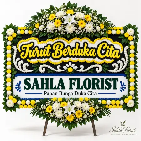 Papan Bunga Duka Cipete